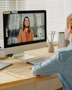 Engineering Your Future Today - Teacher On Video Call With Student